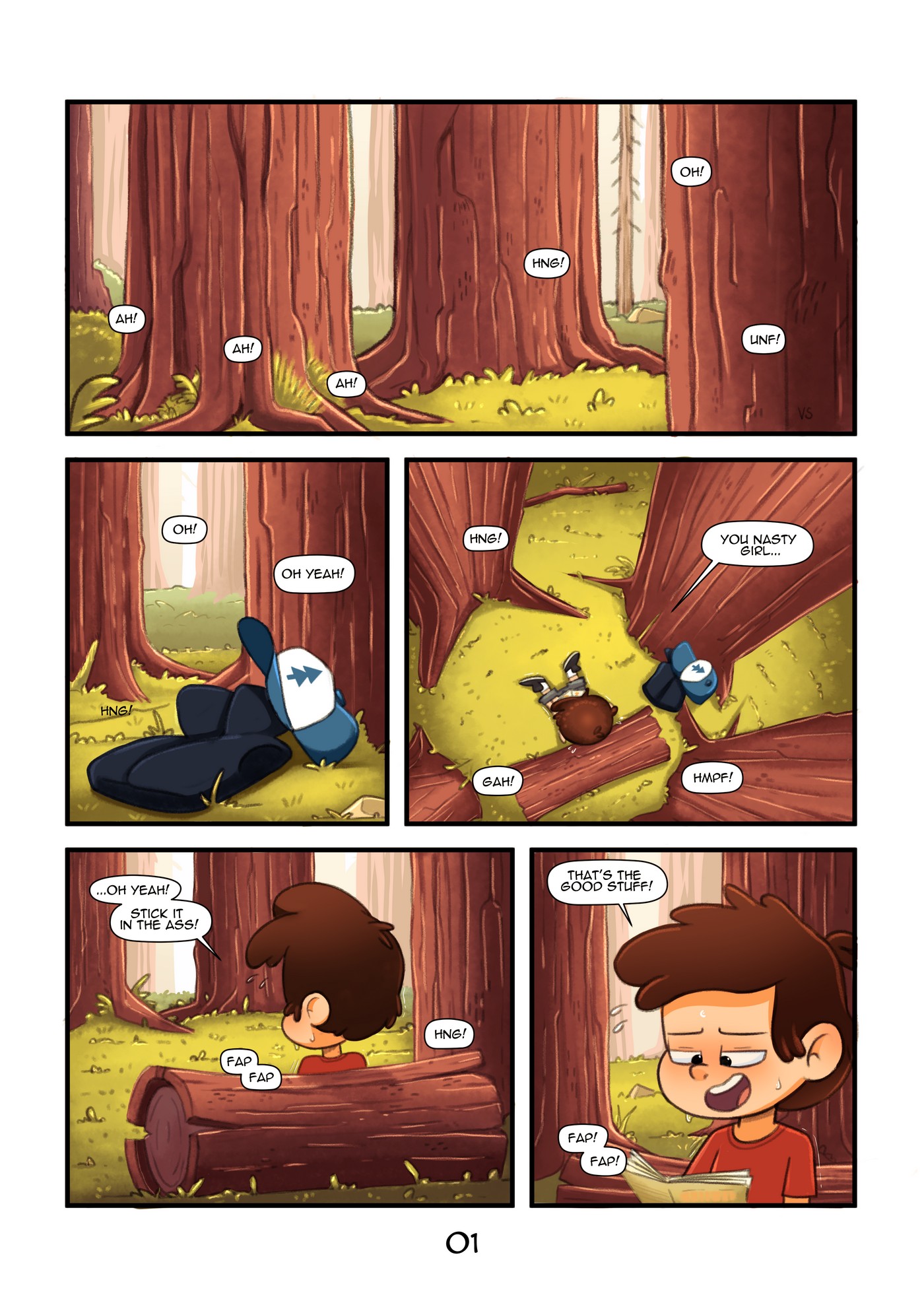 Gravity Falls – Secret Of The Woods [photo 2] - MangaPorn