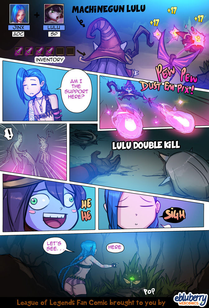 Jinx x Lulu – Ebluberry [photo 2] - MangaPorn