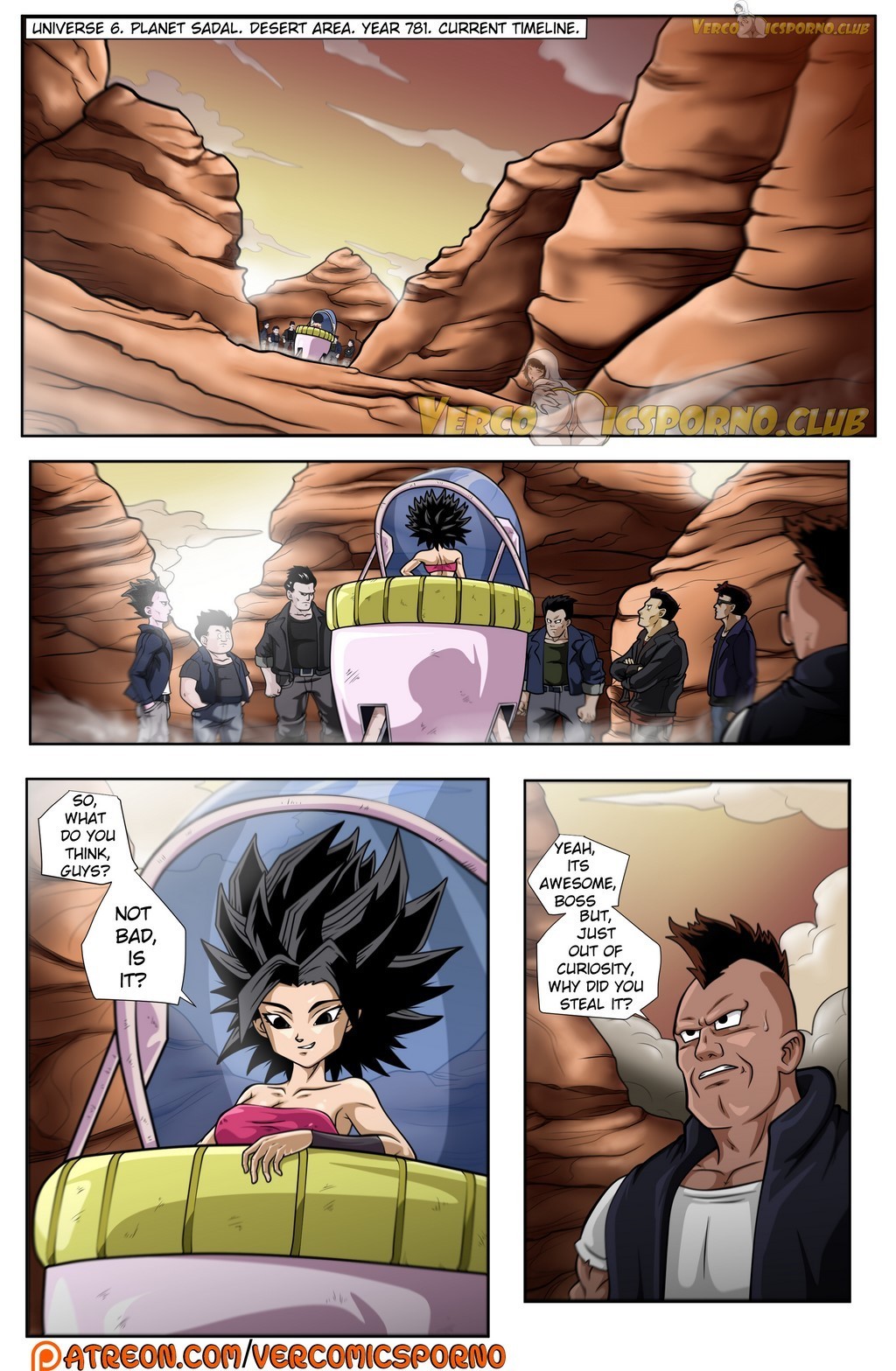 Dragon Ball Super – Trunks and Caulifla [photo 2] - MangaPorn
