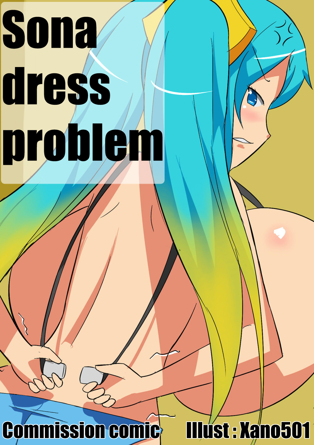 Sona Dress Problem – Sona Hentai [photo 1] - MangaPorn