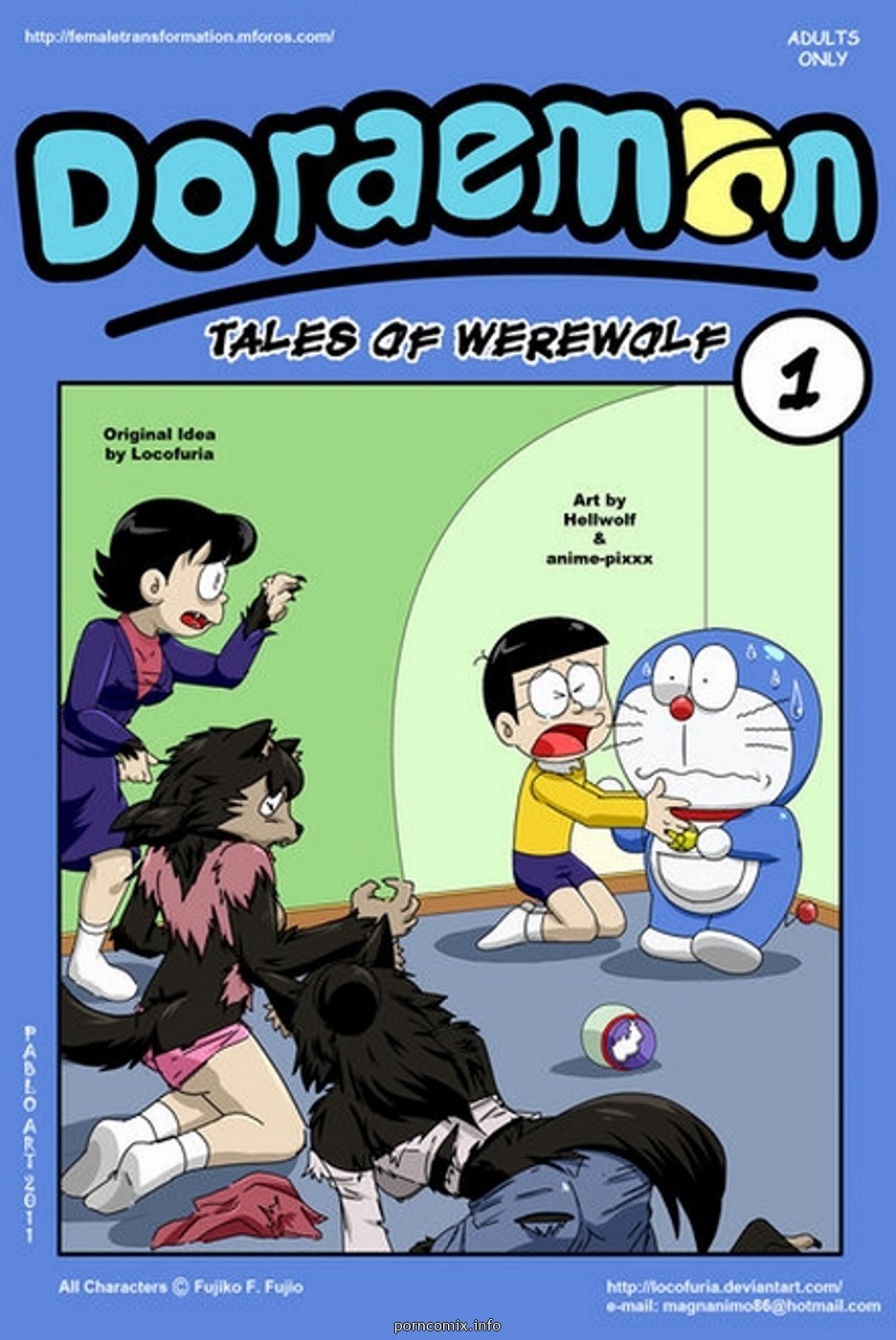 Doraemon Tales Of Werewolf 1 [photo 1] - MangaPorn