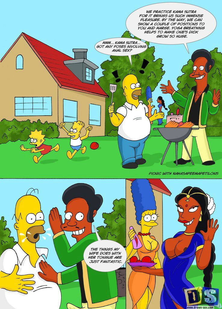 Picnic with Apu’s Family – The Simpsons XXX [photo 1] - MangaPorn
