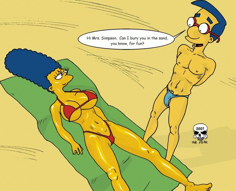 Beach Fun – Simpsons XXX [photo 1] - MangaPorn