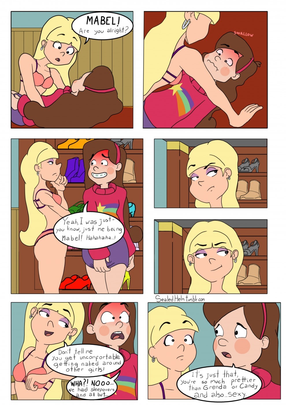 Mable X Pacifica – Gravity Falls [photo 2] - MangaPorn