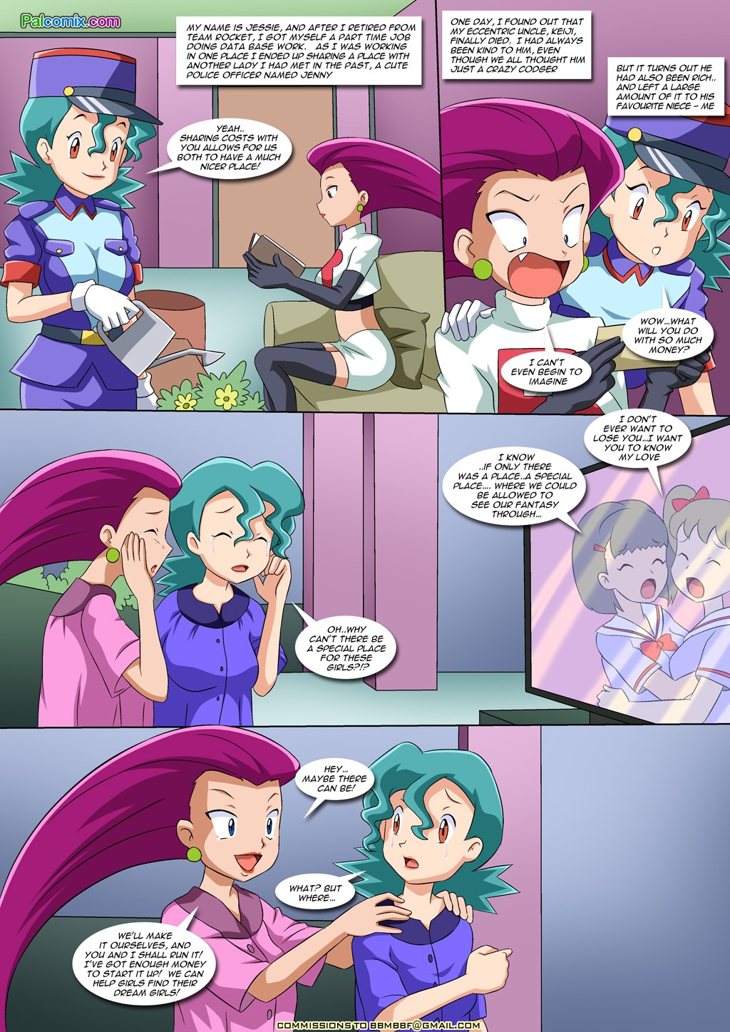 Lesbian Fantasy Island – Palcomix [photo 2] - MangaPorn