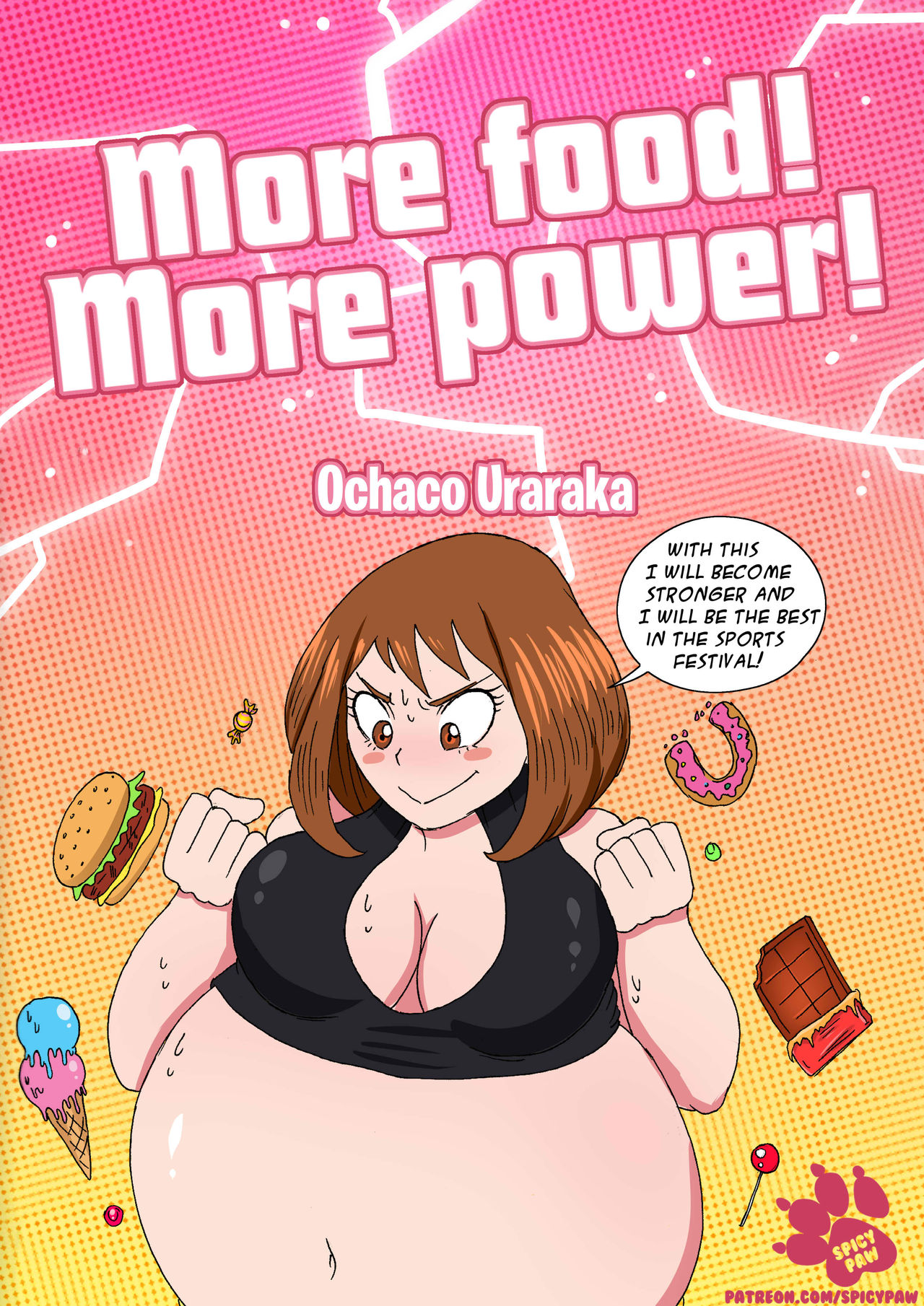 More Food! More Power! 1 – Ochaco Urakara [photo 1] - MangaPorn