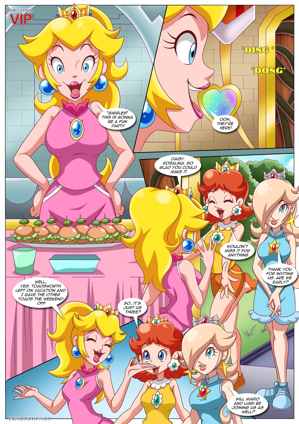 Peachy Party – Palcomix [photo 2] - MangaPorn