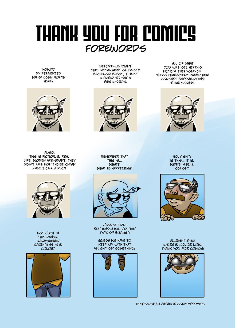 Busty Bachelor Babes – John North [photo 2] - MangaPorn