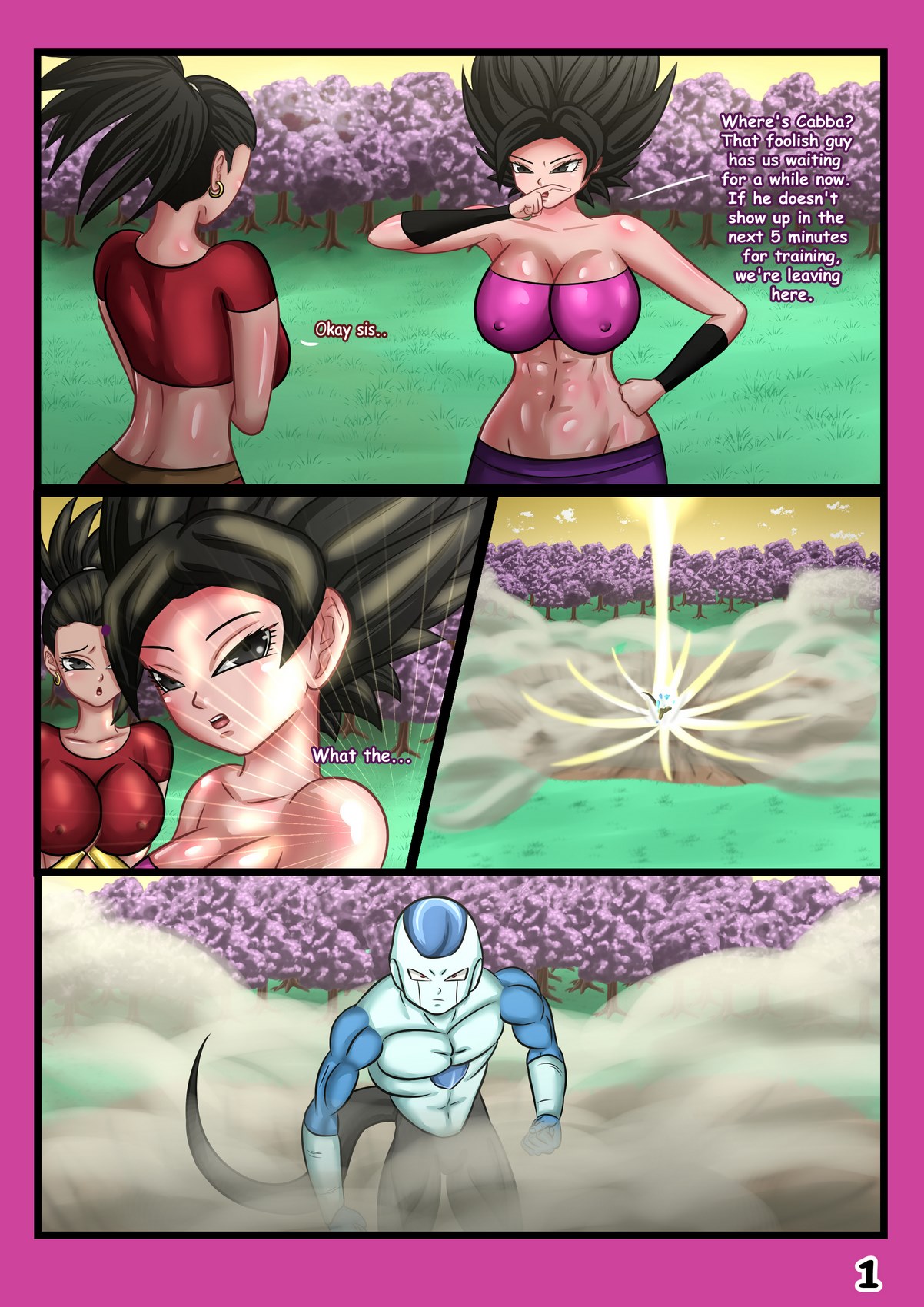 Female Saiyan’s Workout – Dragon Ball Super [photo 2] - MangaPorn