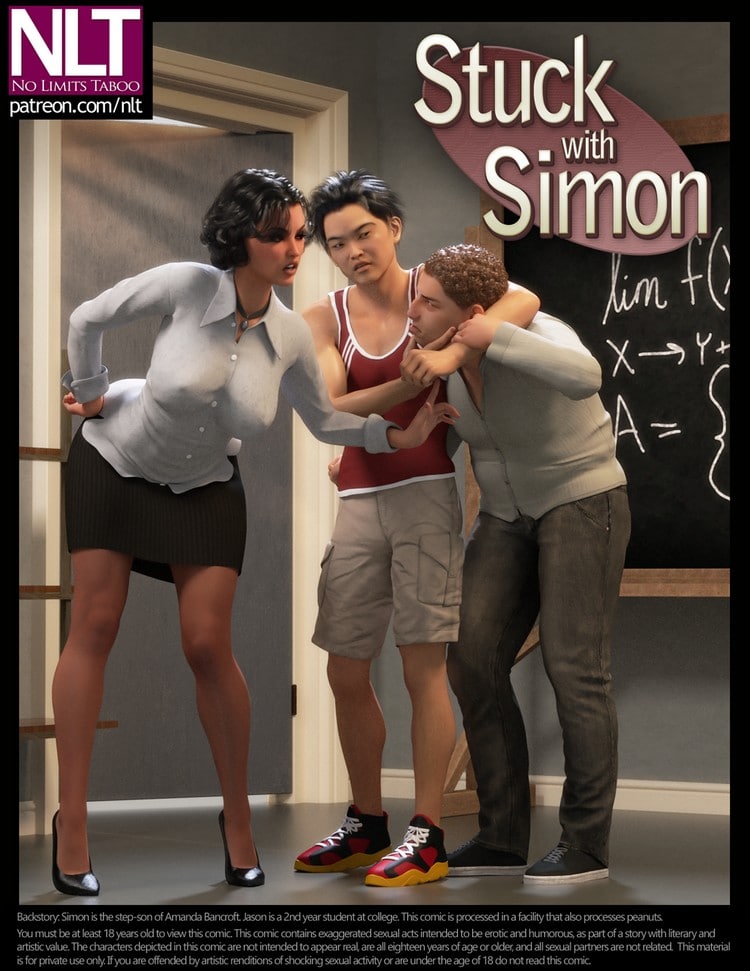 Stuck With Simon [photo 1] - MangaPorn