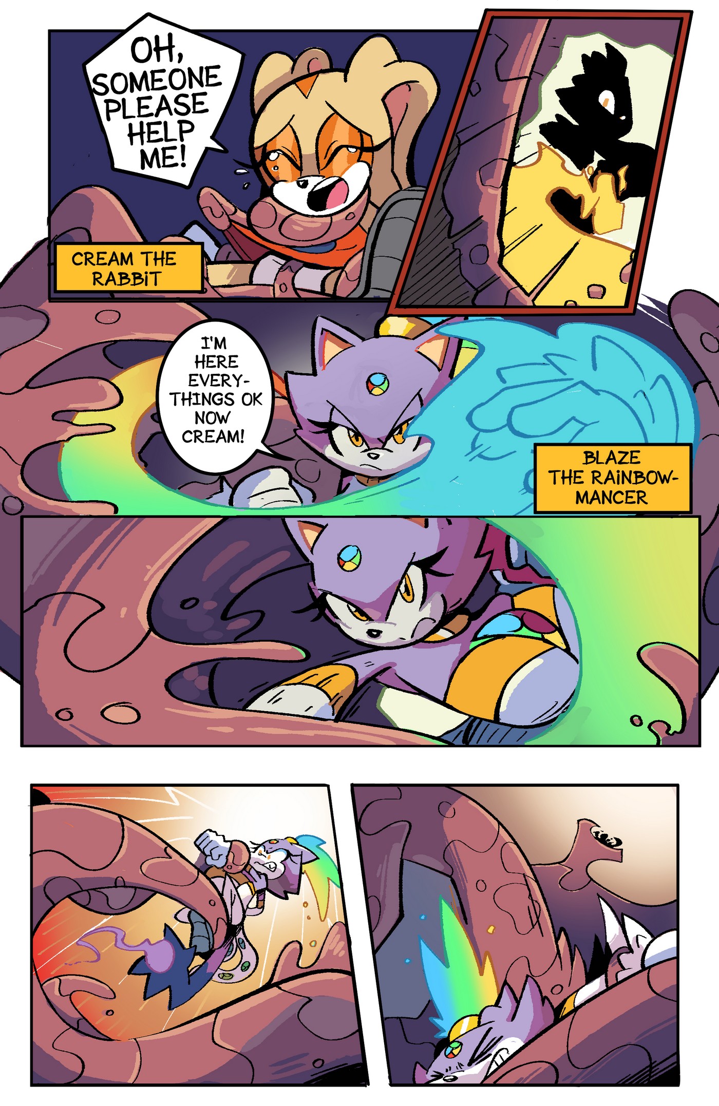 Cream vs. Blaze [photo 2] - MangaPorn