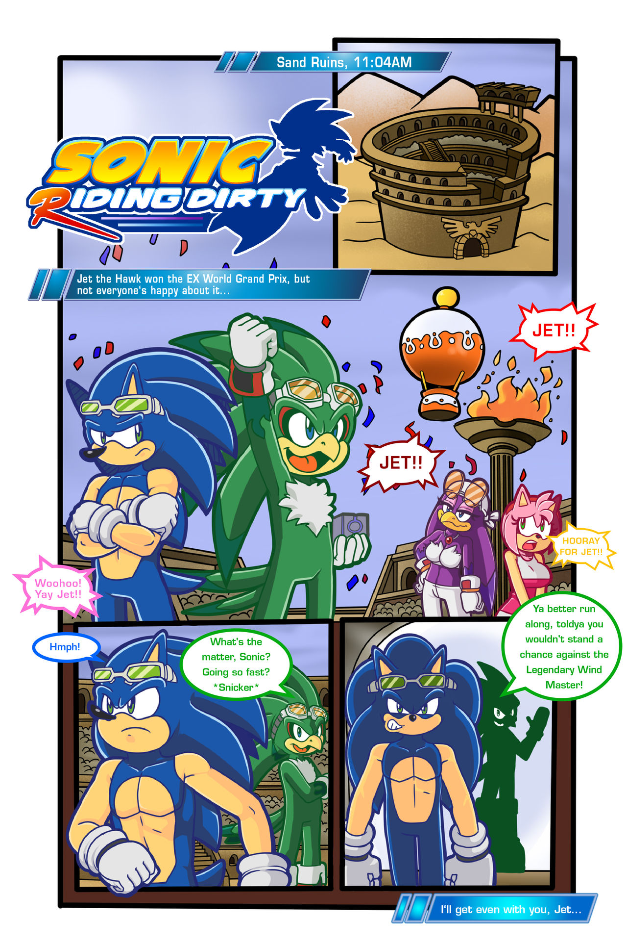 Sonic Riding Dirty [photo 2] - MangaPorn