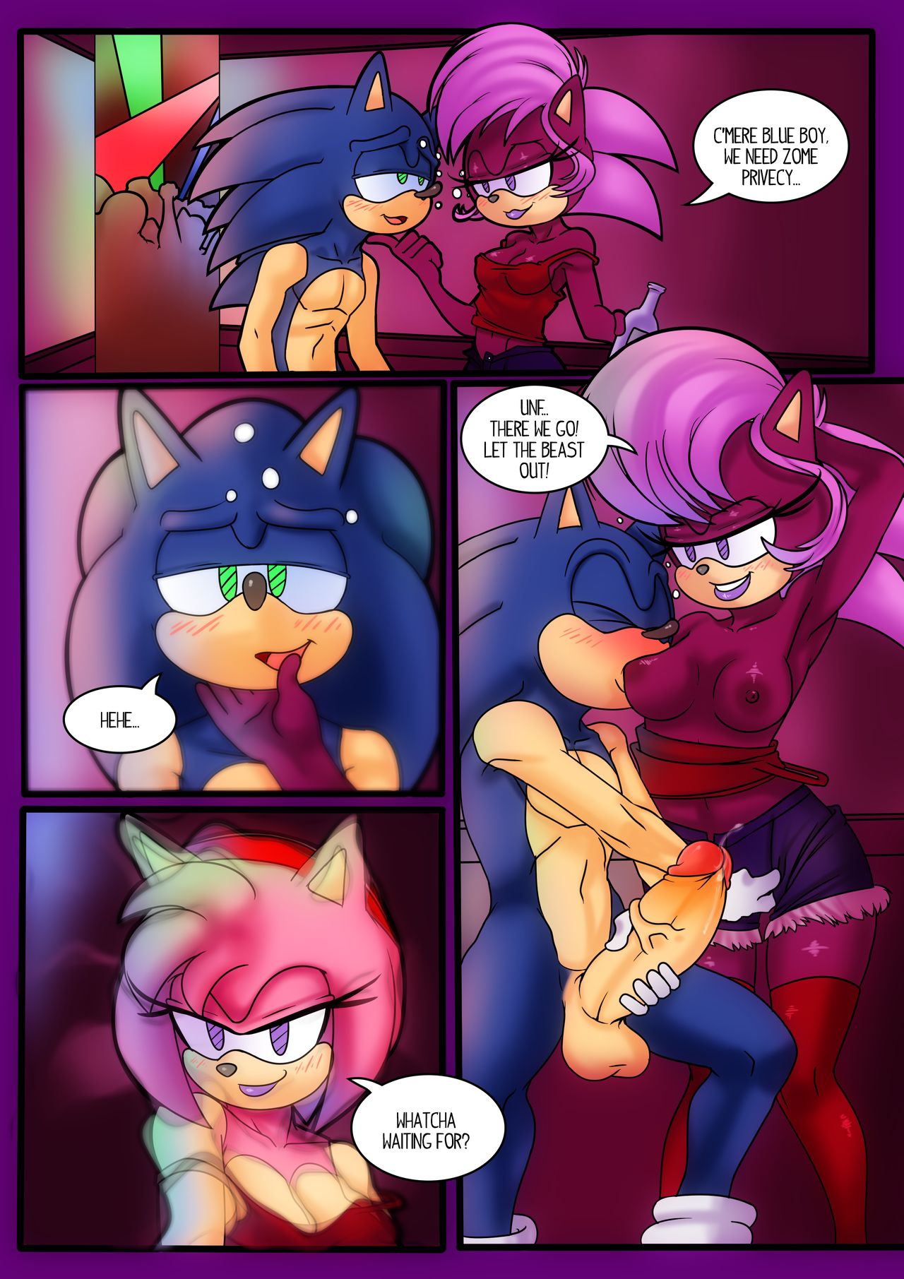 Drunk Siblings – Sonic XXX [photo 1] - MangaPorn