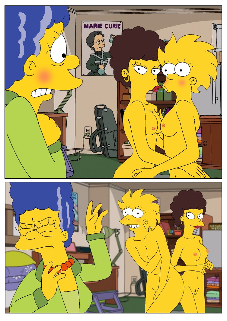 Marge and Lisa Simpsons go Lesbian – The Simpsons [photo 1] - MangaPorn