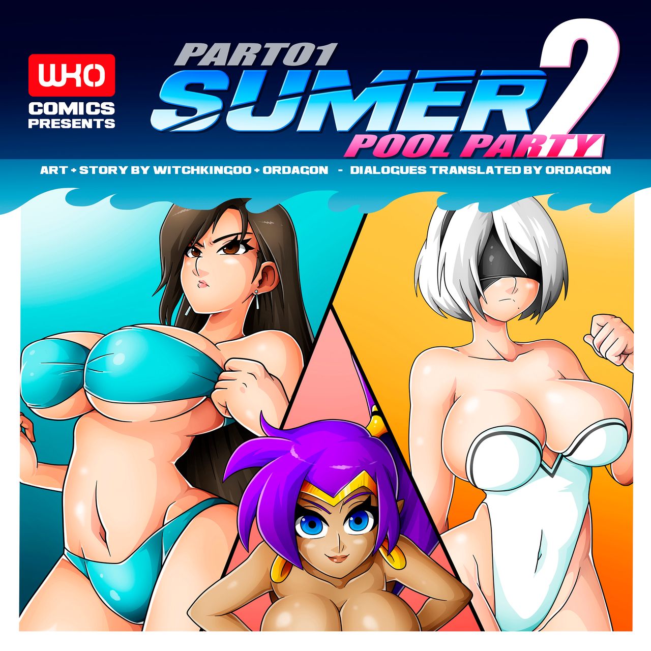 Sumer Pool Party 2 Part 1 – Witchking00 [photo 1] - MangaPorn