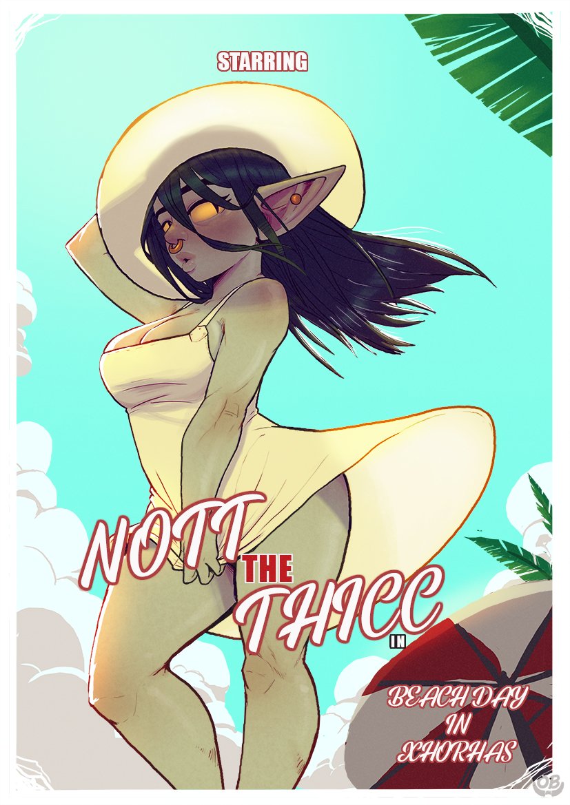 Nott the Thicc – Beach Day in Xhorhas [photo 1] - MangaPorn