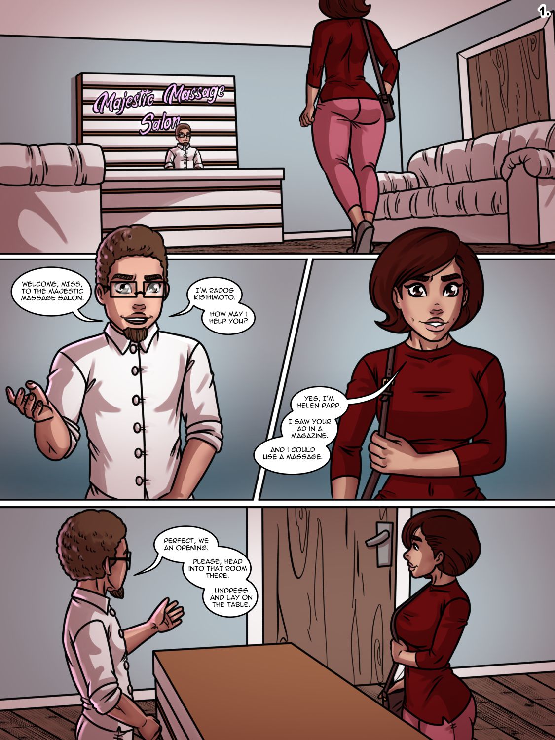 Majestic Massage Salon [photo 1] - MangaPorn