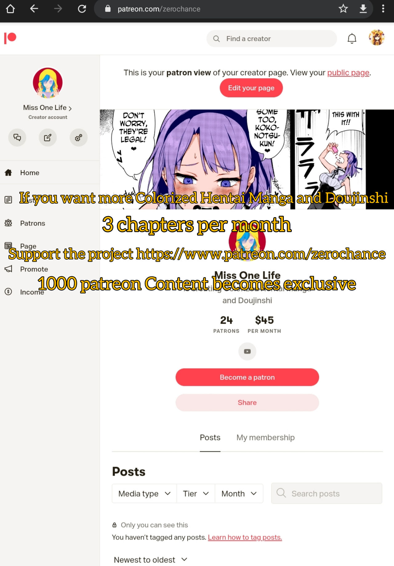 Boku to Nottori Villain Nakademia 3 – Colour [photo 2] - MangaPorn