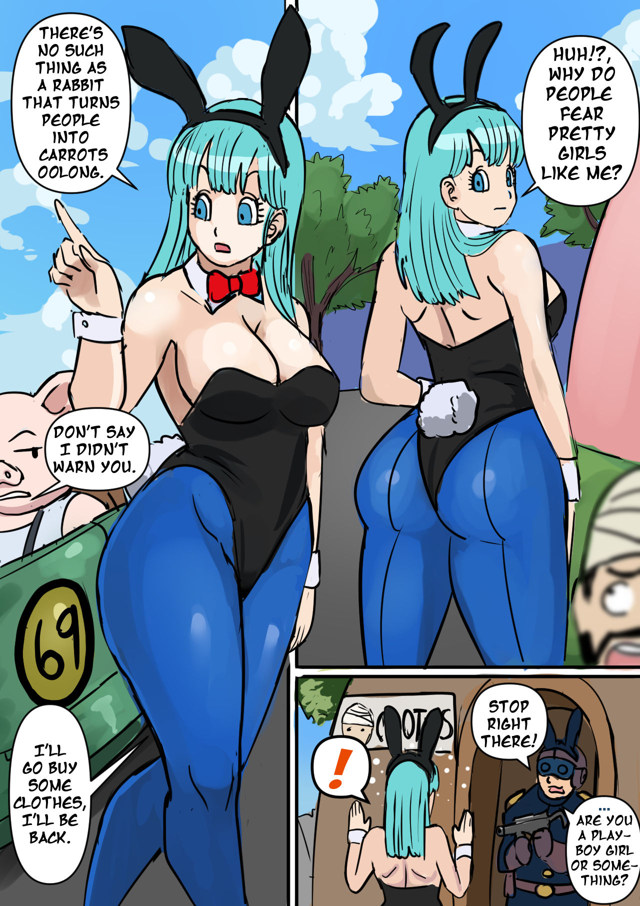 Bulma Short Comic – PinkPawg [photo 1] - MangaPorn
