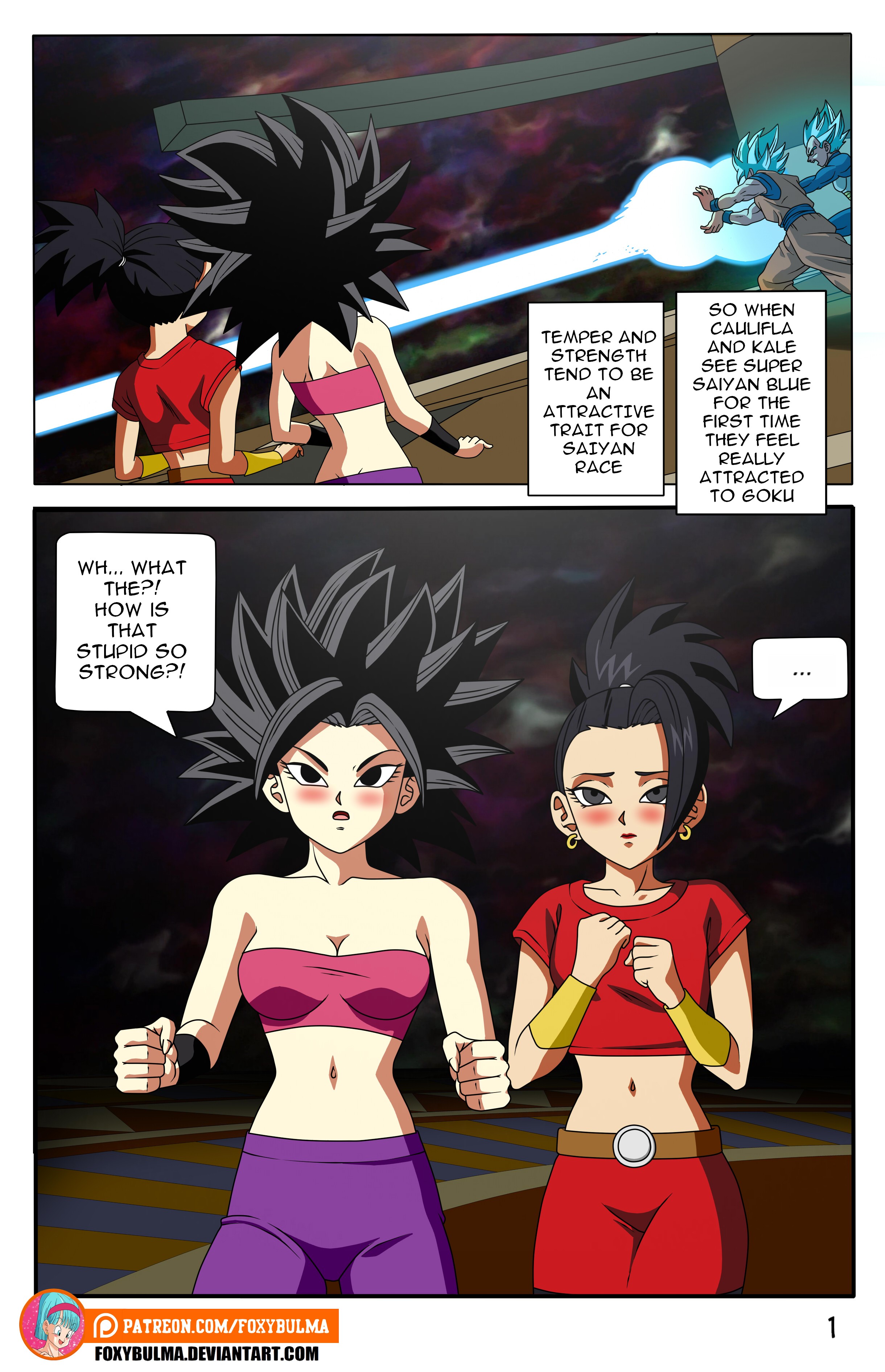 Saiyan Threesome – Dragon Ball Z [photo 2] - MangaPorn