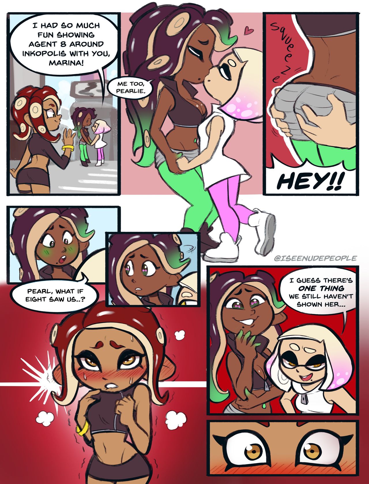 A Date with 8 – Splatoon Porn [photo 1] - MangaPorn