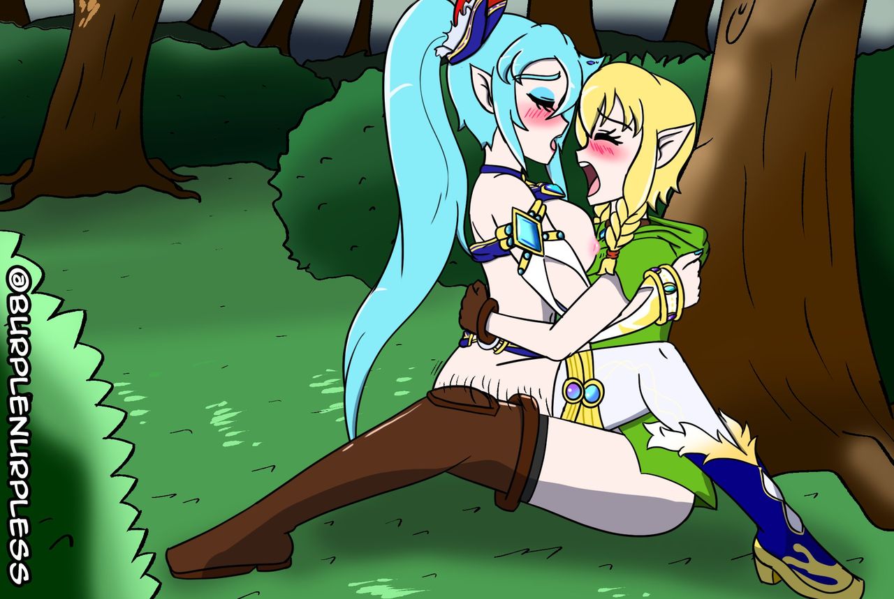 Lana rewards Linkle for her heroic deeds! – BurpleNurpless [photo 1] - MangaPorn