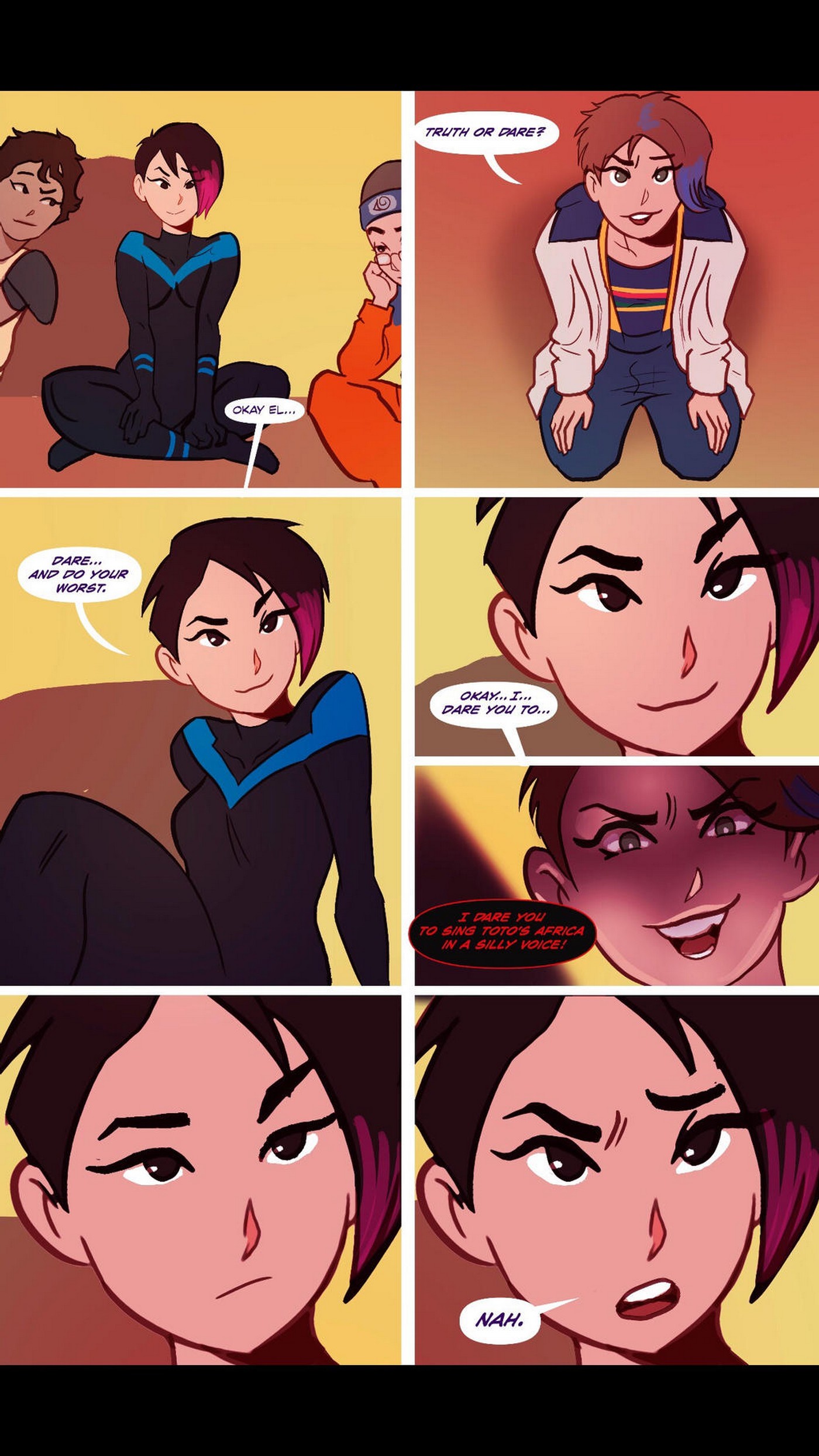 Ellie’s spooky streak [photo 2] - MangaPorn