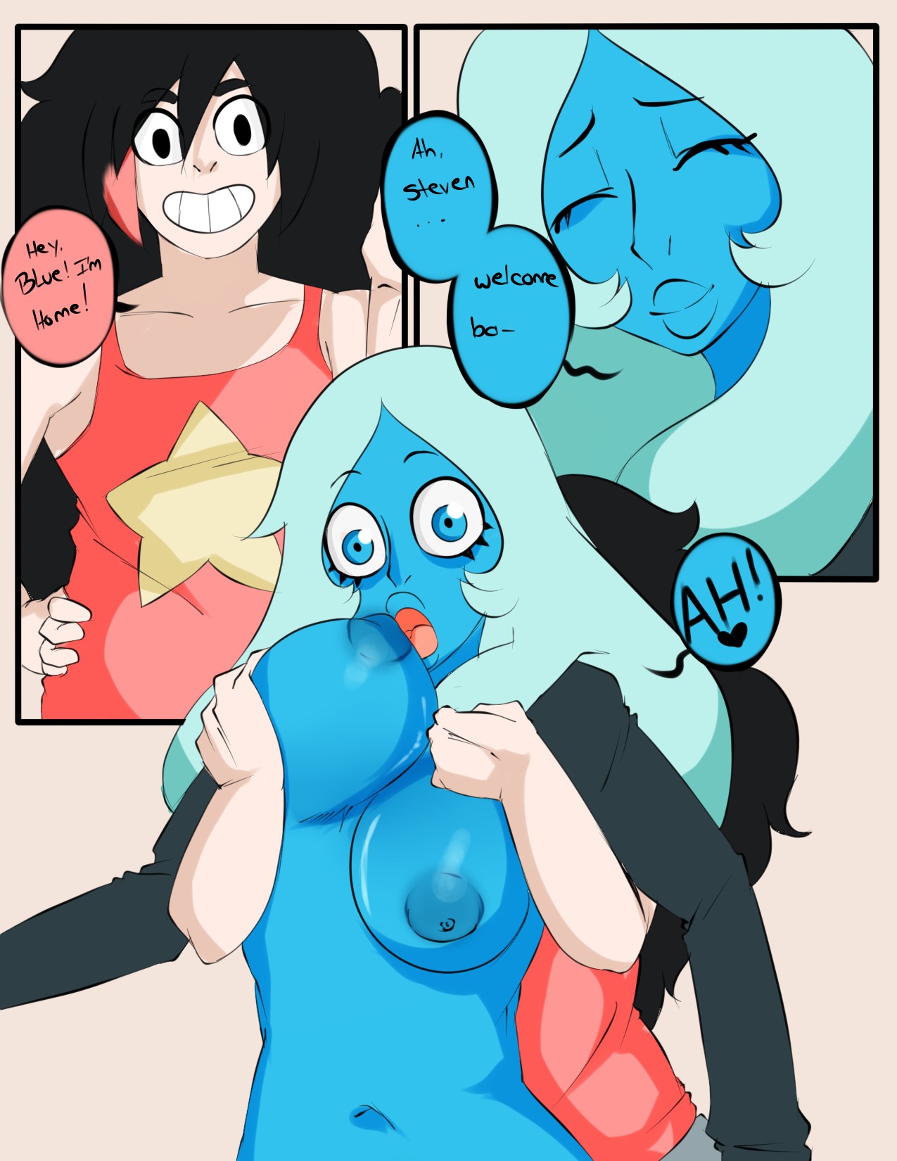 Blue Diamond Waifu – Inuyuru [photo 1] - MangaPorn
