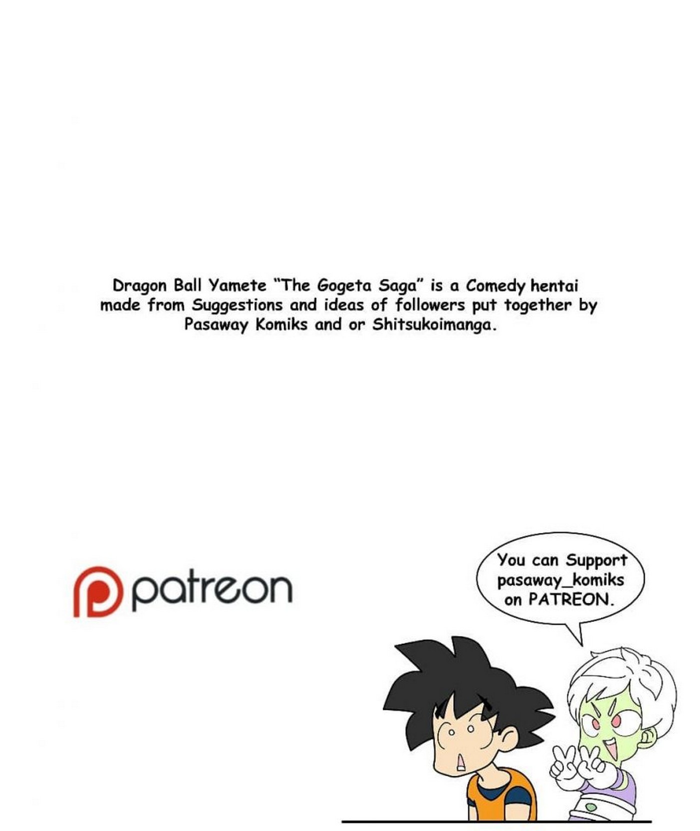 Dragon Ball Yamete – The Gogeta Saga [photo 2] - MangaPorn