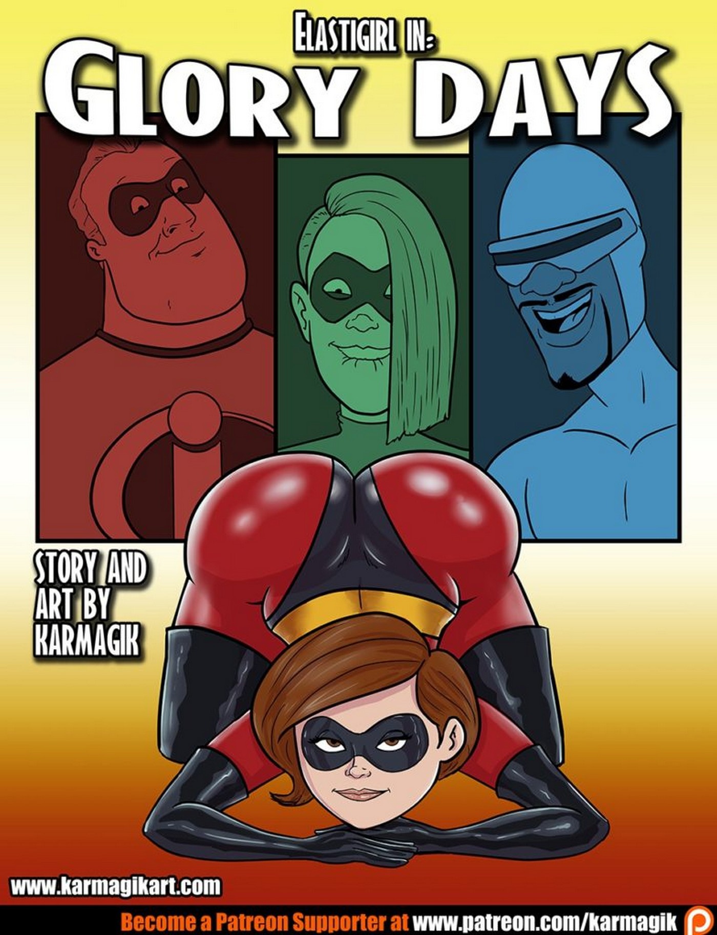 The Incredibles – Elastigirl in Glory Days [photo 2] - MangaPorn