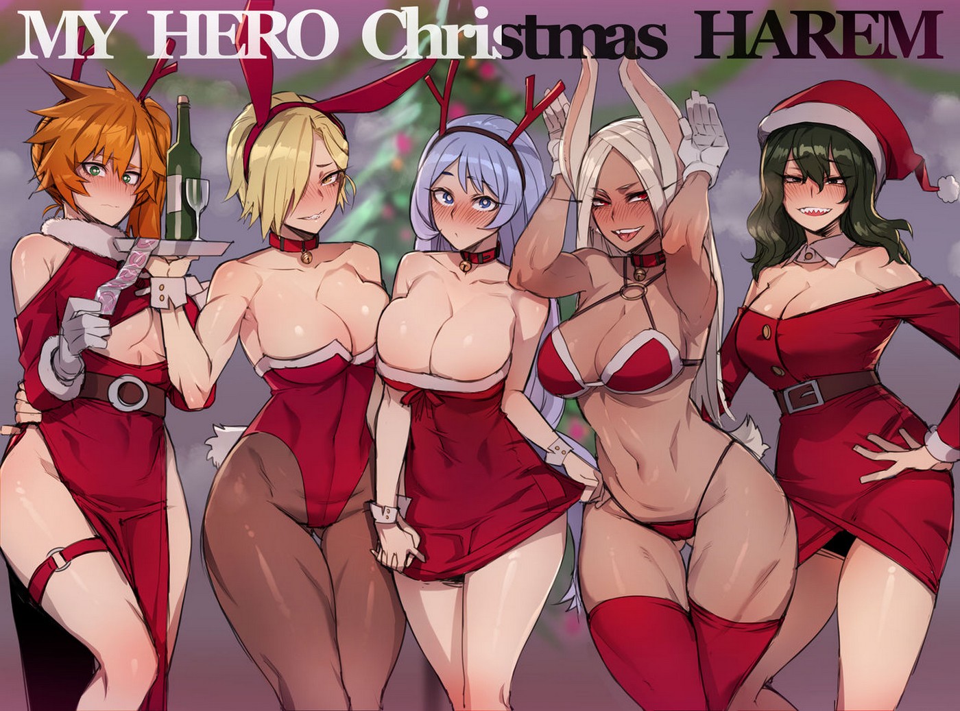 MY HERO Christmas HAREM – ratatatat74 [photo 1] - MangaPorn