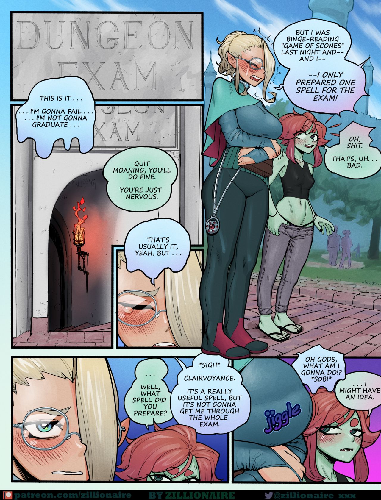 Dungeon Exam – Zillionaire [photo 1] - MangaPorn