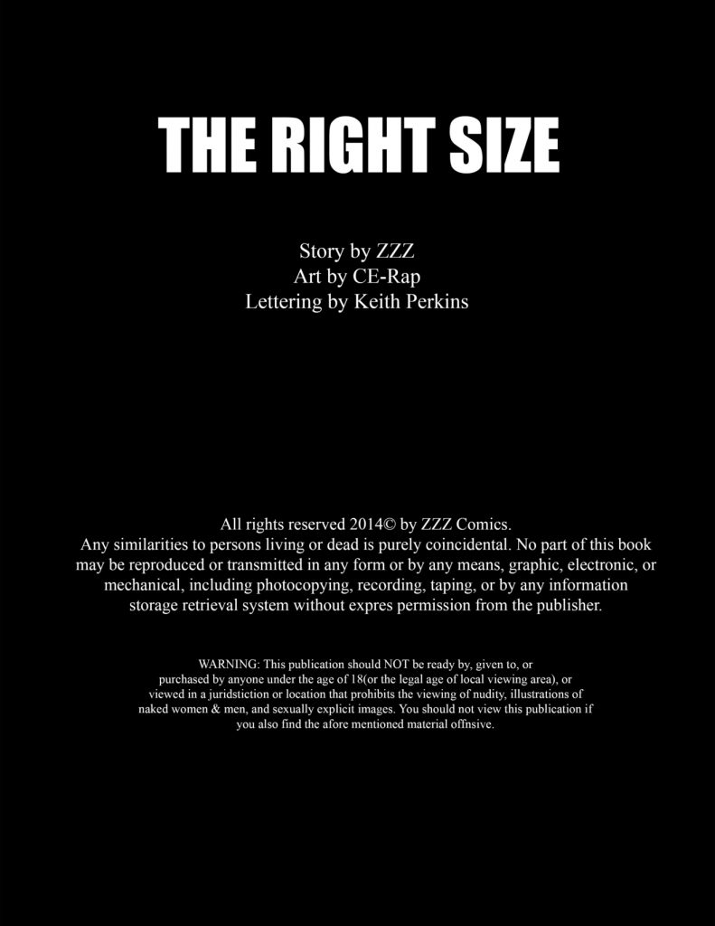 The Right Size – ZZZ Comics [photo 2] - MangaPorn