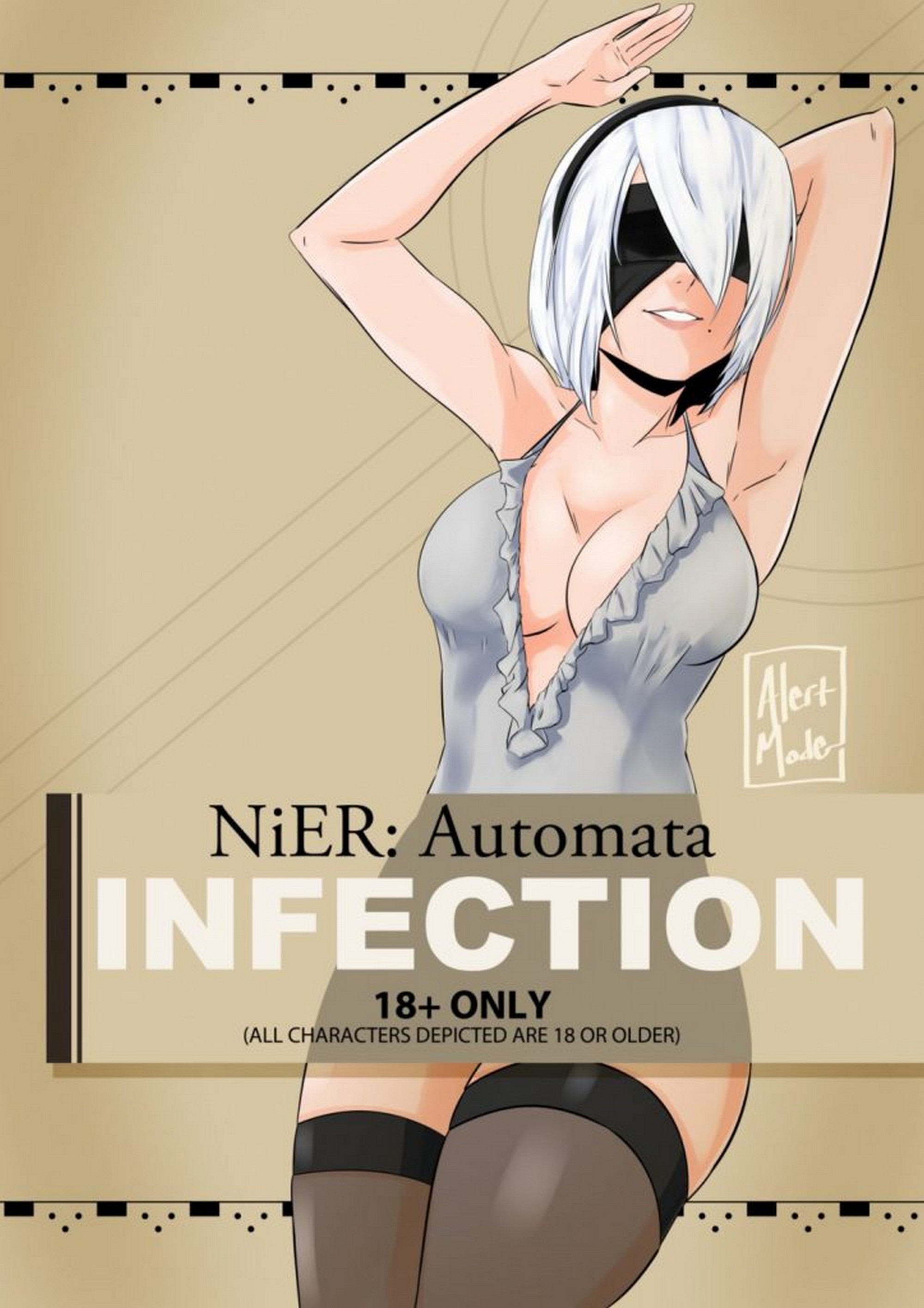 Nier Automata Infection – Alert Mode [photo 1] - MangaPorn