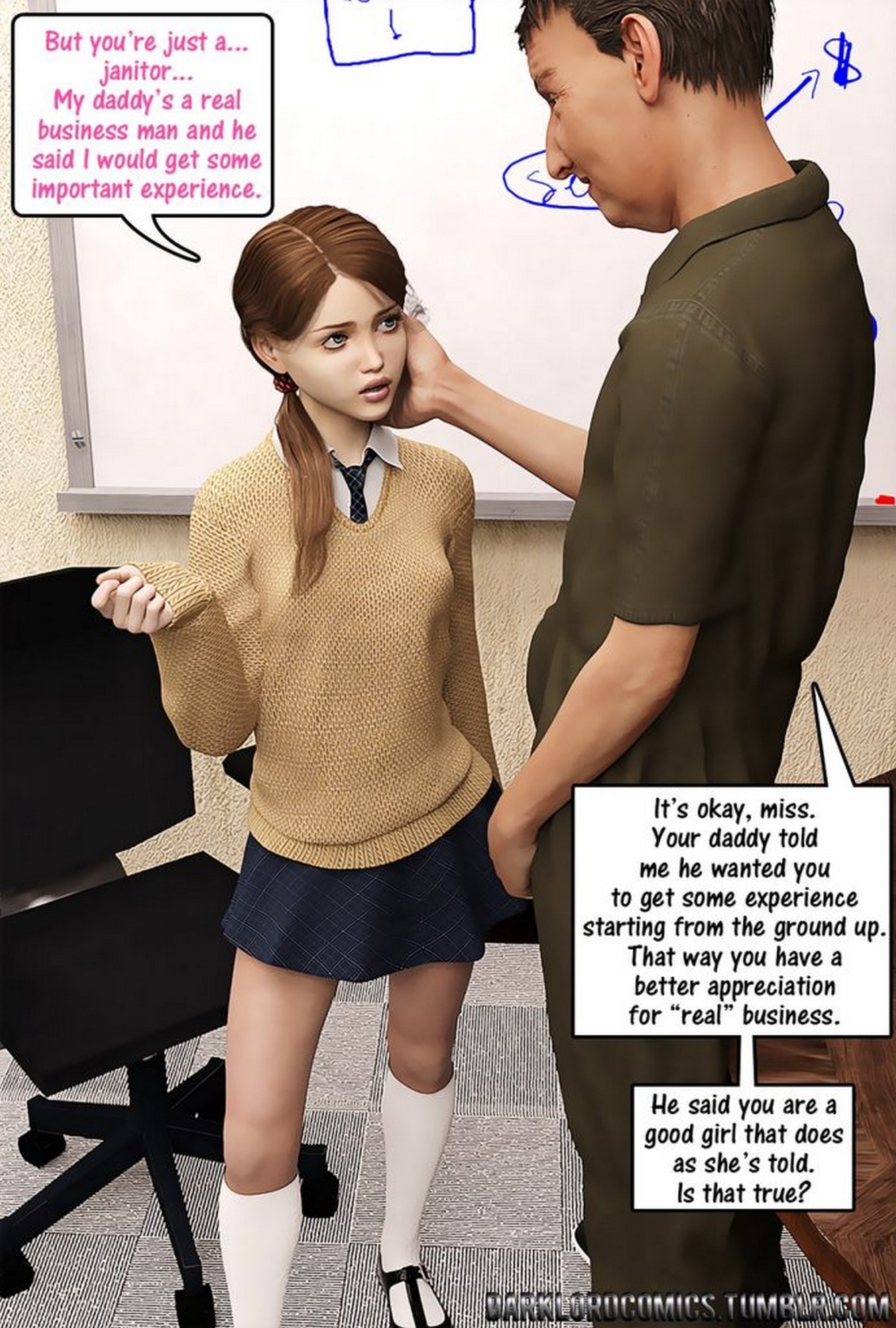 Evie And Janitor – Darklord Comics [photo 2] - MangaPorn