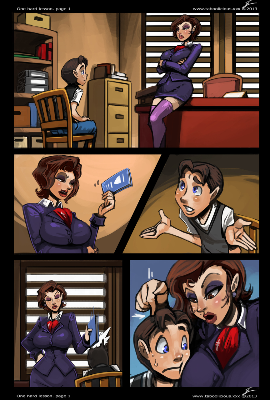 One Hard Lesson – Taboolicious [photo 2] - MangaPorn