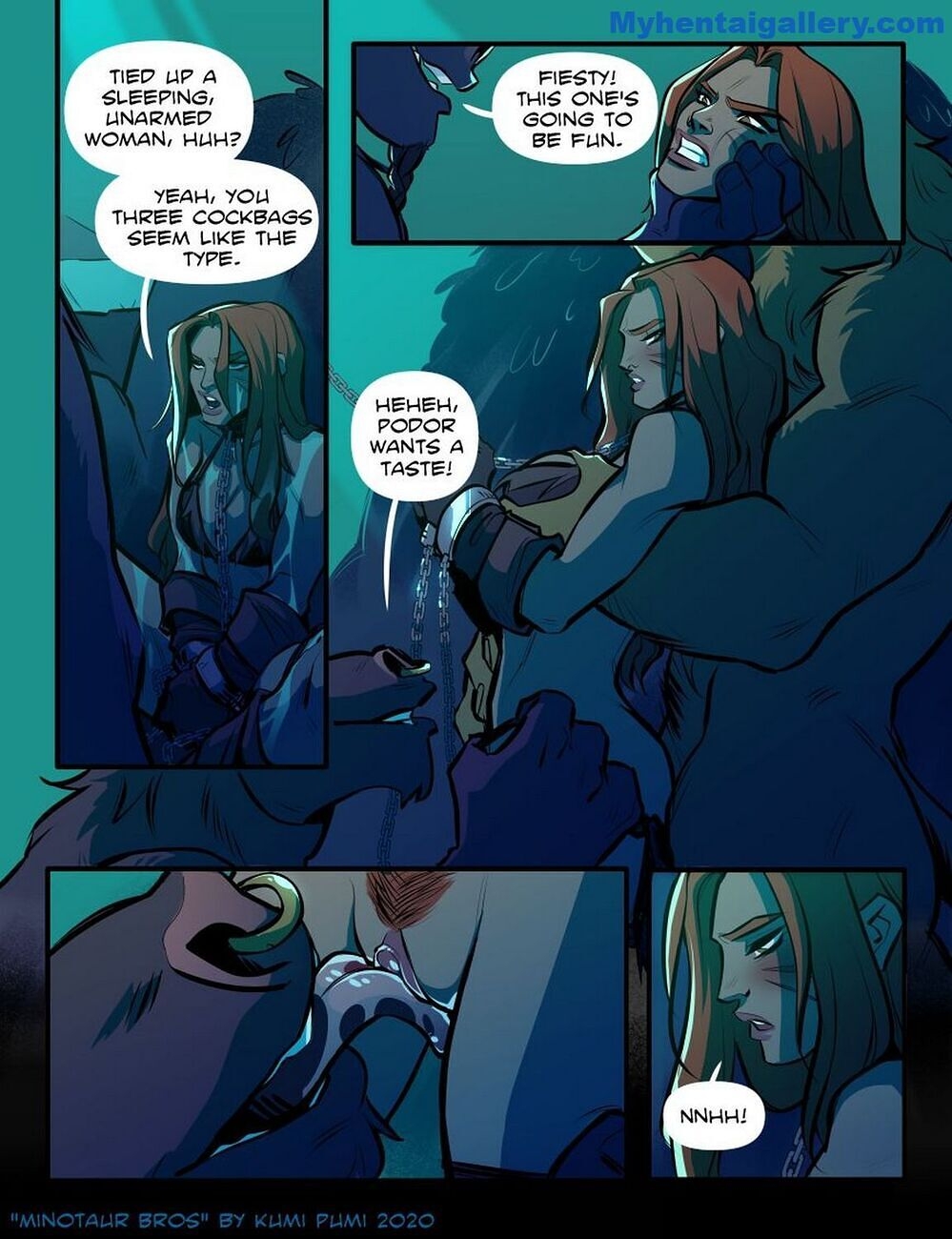 Minotaur Bros – Hairy Female [photo 2] - MangaPorn