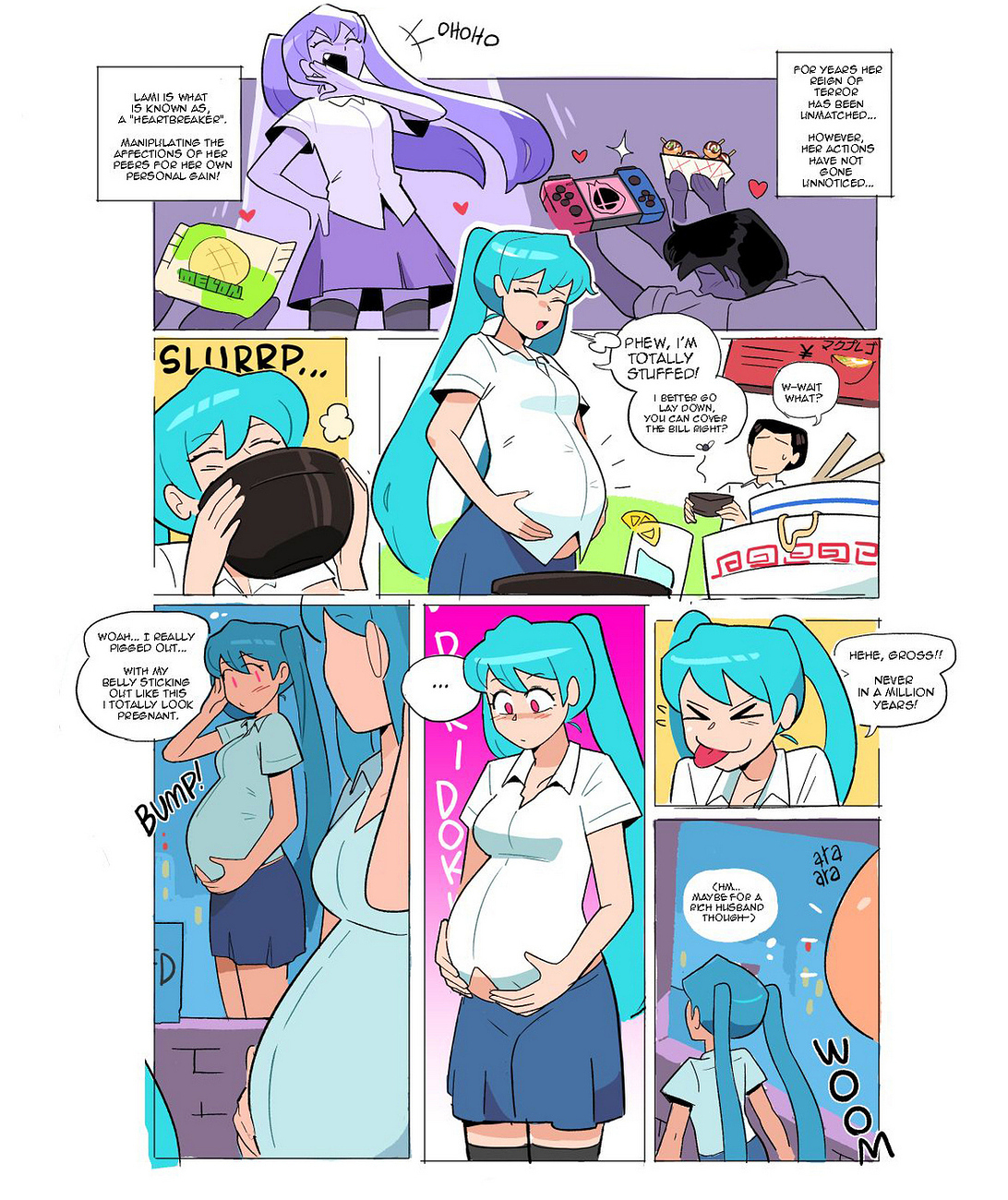 My Classmate Is Magically Pregnant! – Lewdlemage [photo 2] - MangaPorn