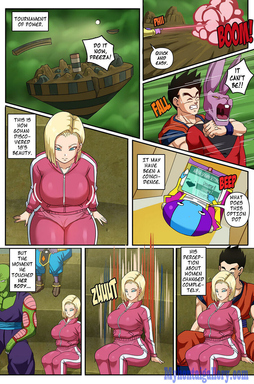 Android 18 & Gohan 2 – Pink Pawg [photo 2] - MangaPorn