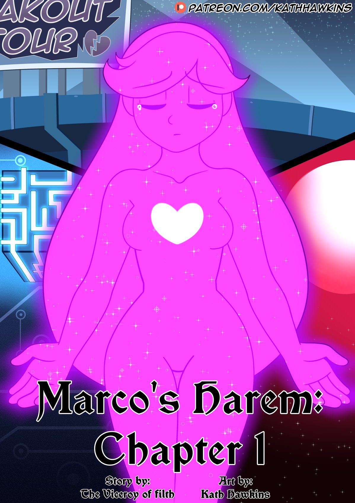 Marco’s Harem – Kath Hawkins [photo 1] - MangaPorn