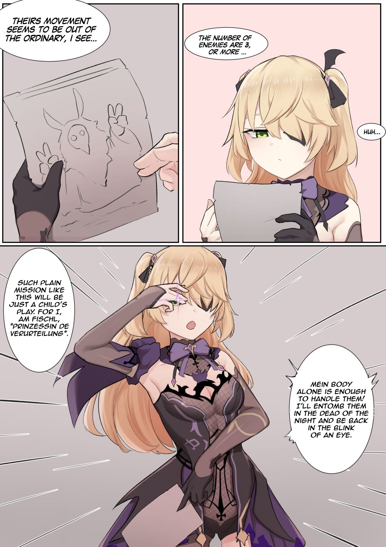 If Scenario (Fischl) – Genshin Impact [photo 2] - MangaPorn