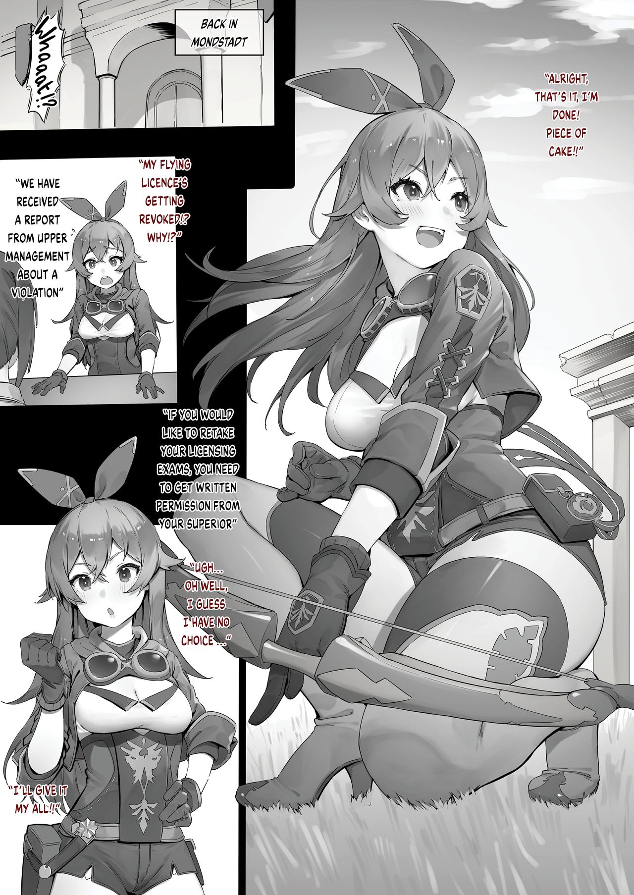 Amber – Genshin Impact [photo 1] - MangaPorn