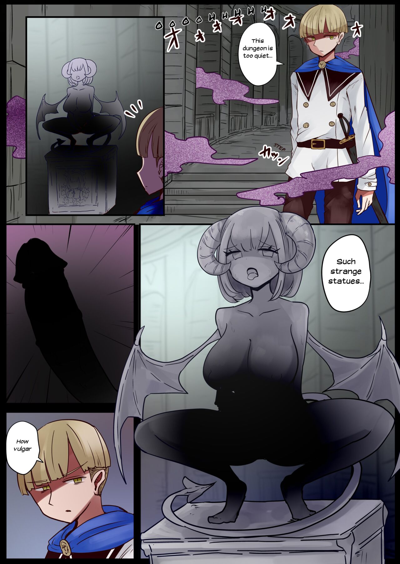 The Hero Who Was Attacked By a Gargoyle and then Turned Into One! [photo 1] - MangaPorn