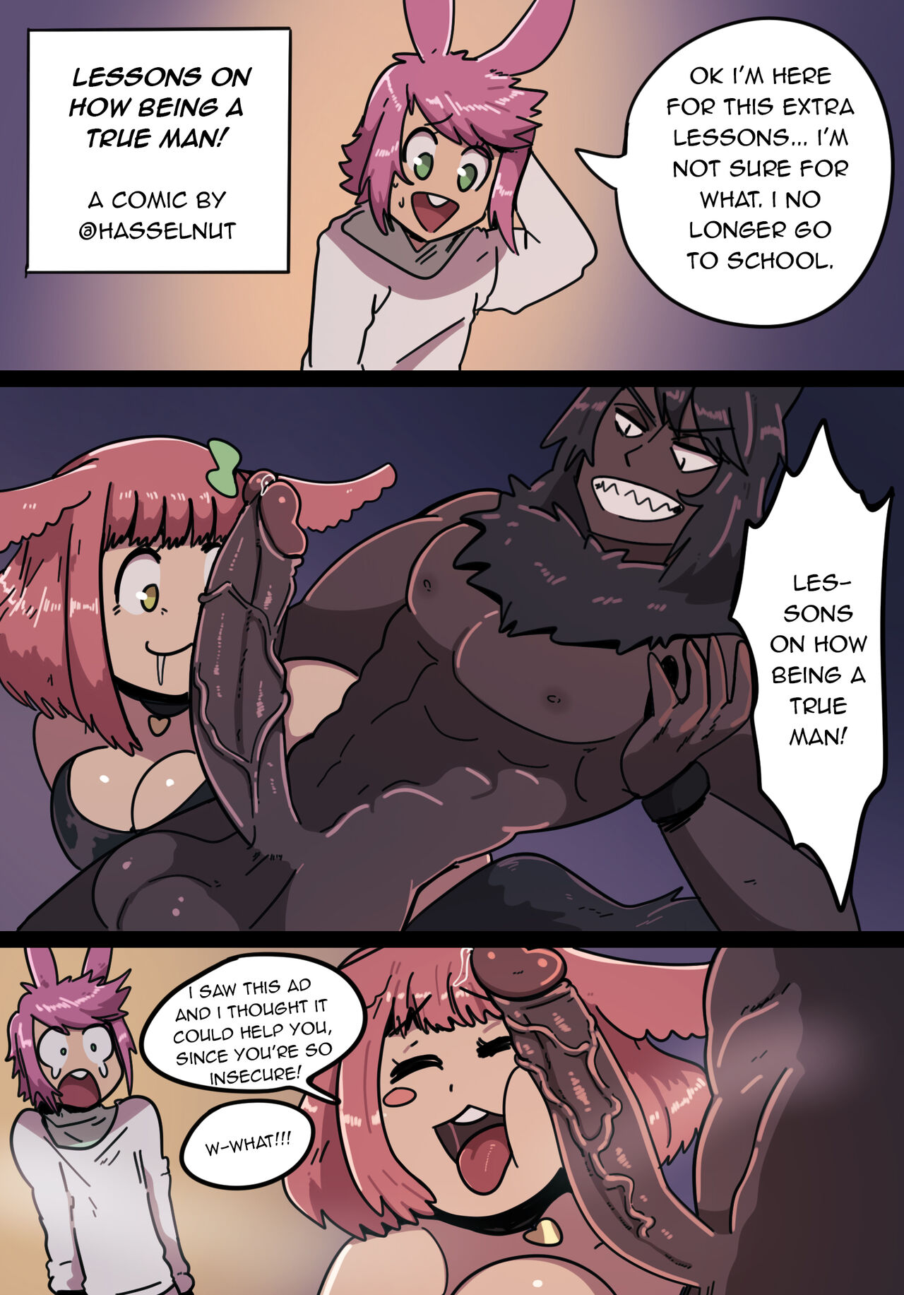 CUCK LESSONS – wolfrad senpai [photo 1] - MangaPorn