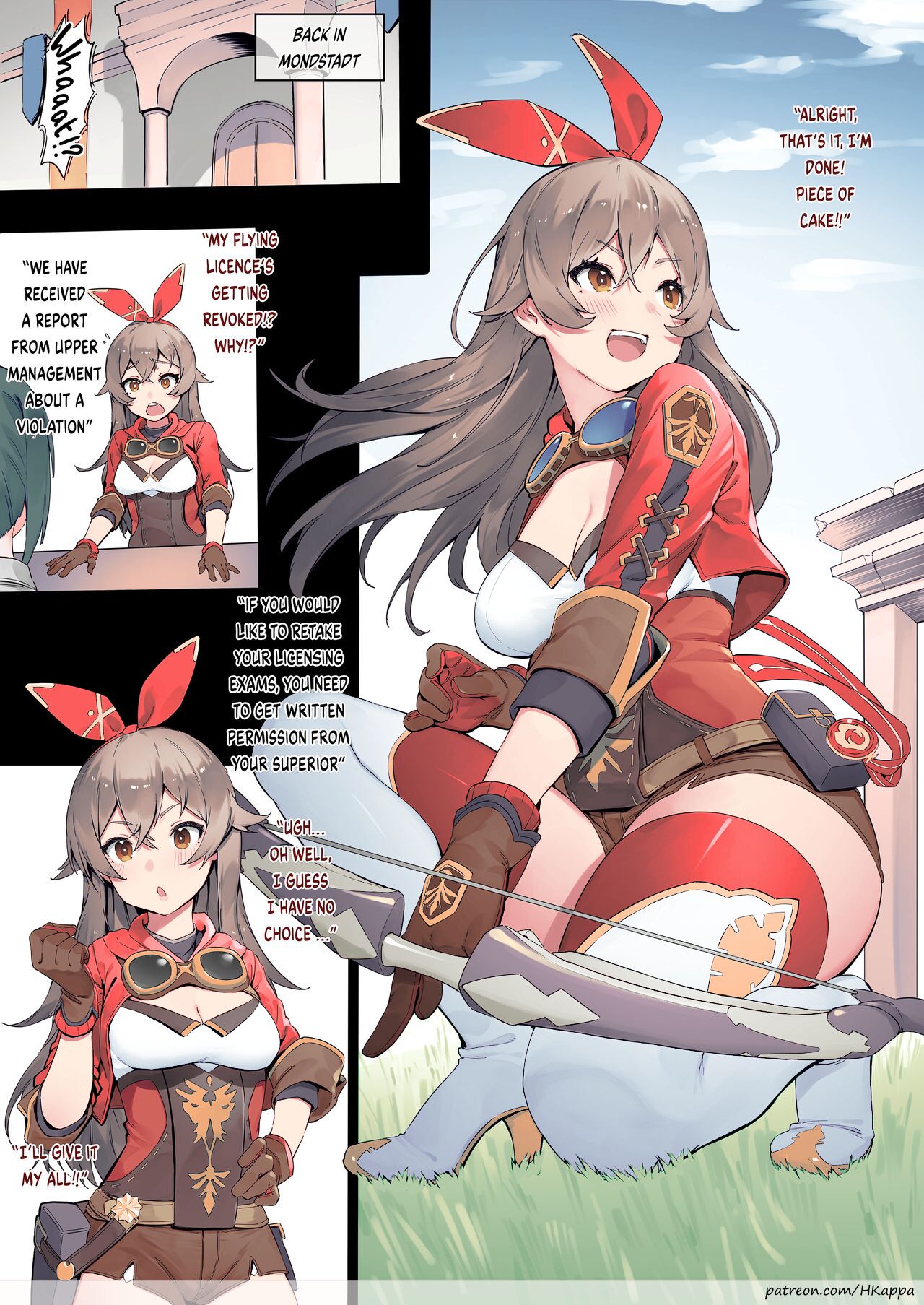 Amber – Zoku Genshin Impact [photo 1] - MangaPorn