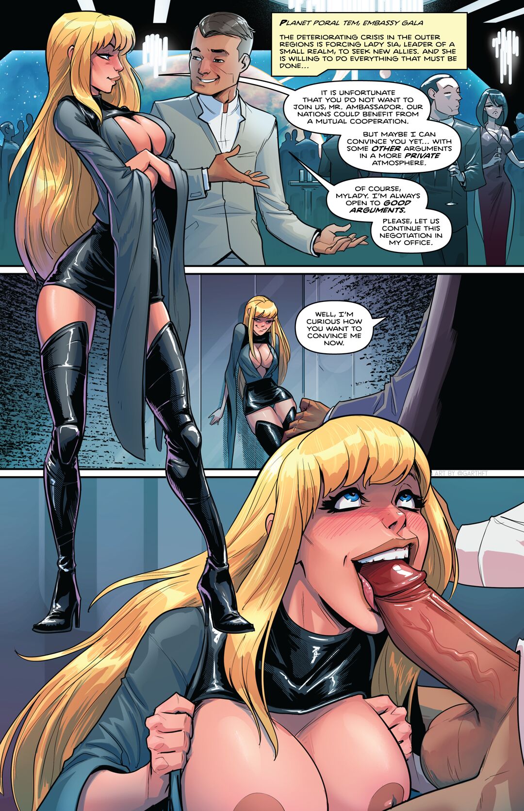 Sia’s Ways Of Diplomacy – TemporalWolf [photo 1] - MangaPorn