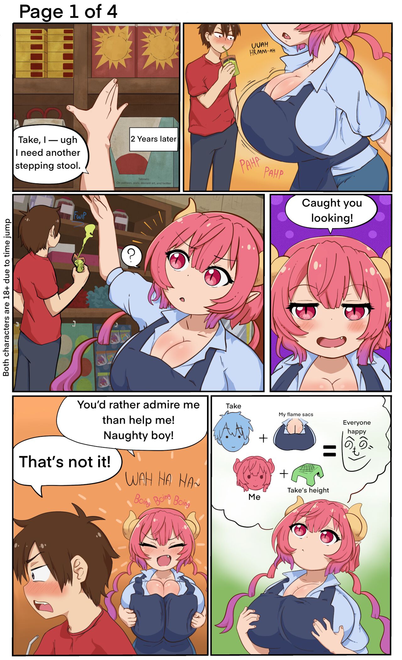 Ilulu and Take Body Swap – Tabneto [photo 1] - MangaPorn