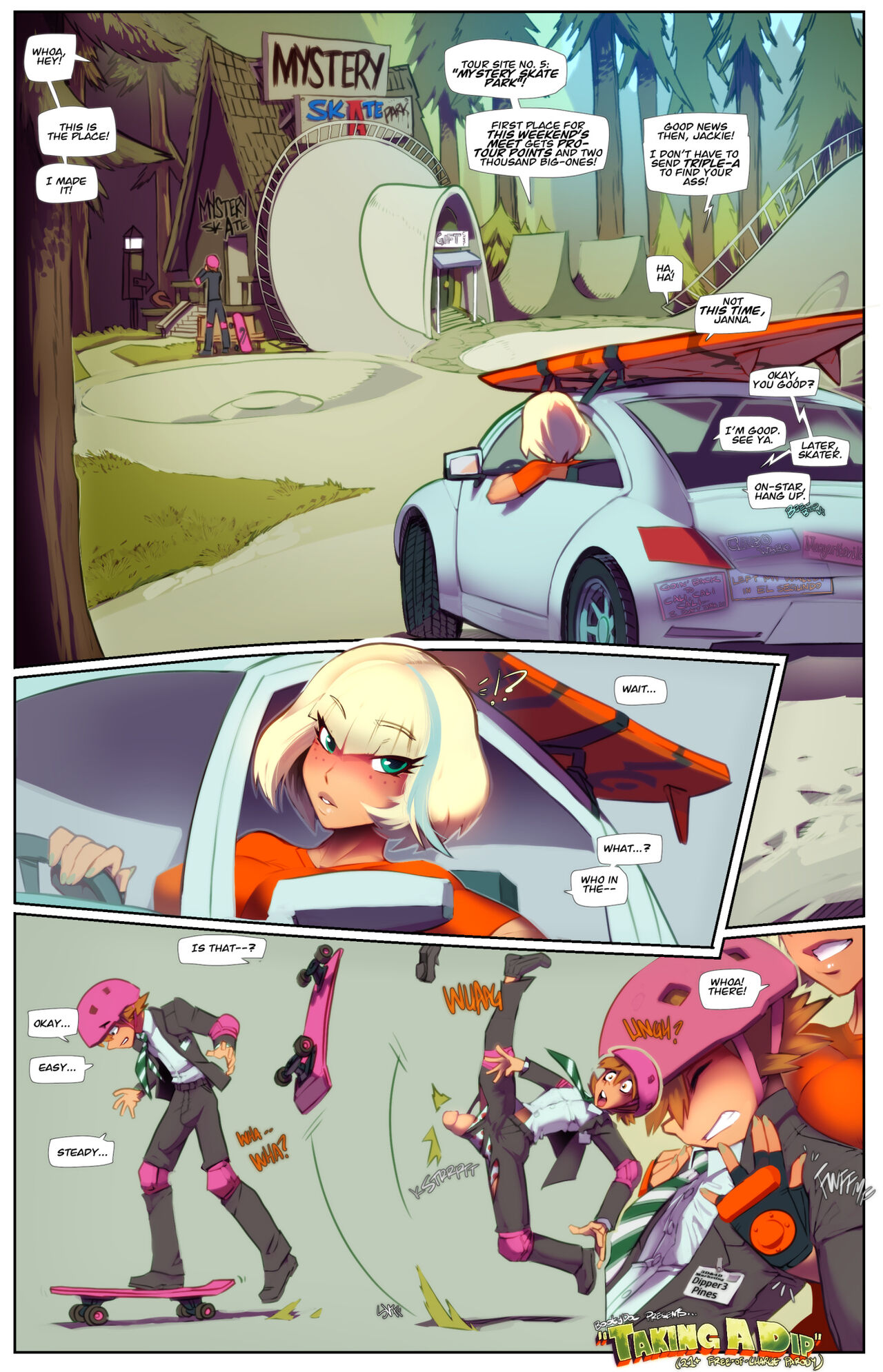 Taking a Dip – Fred Perry [photo 1] - MangaPorn