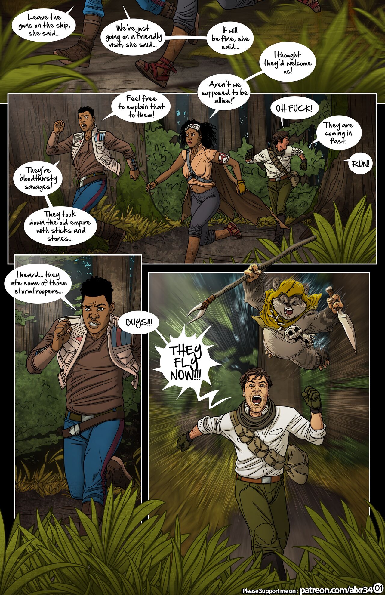 Star Wars: A Complete Guide to Ewok Sex V – Alx [photo 2] - MangaPorn