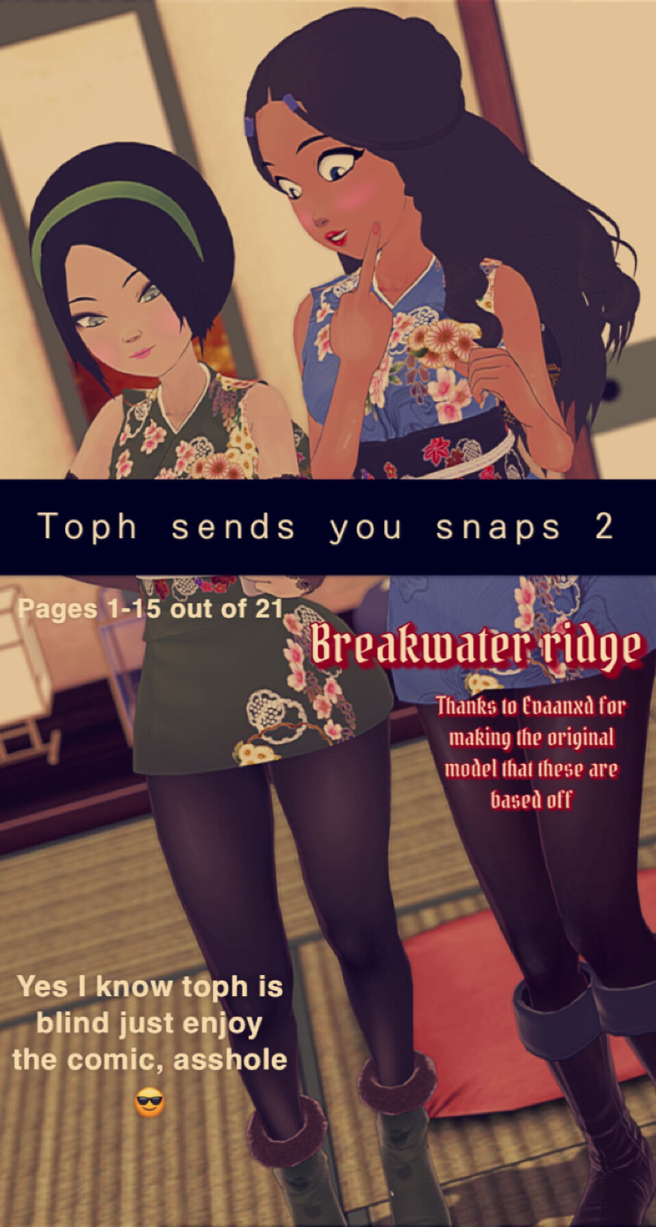 Toph Sends you snaps 2 – Breakwater Ridge [photo 1] - MangaPorn